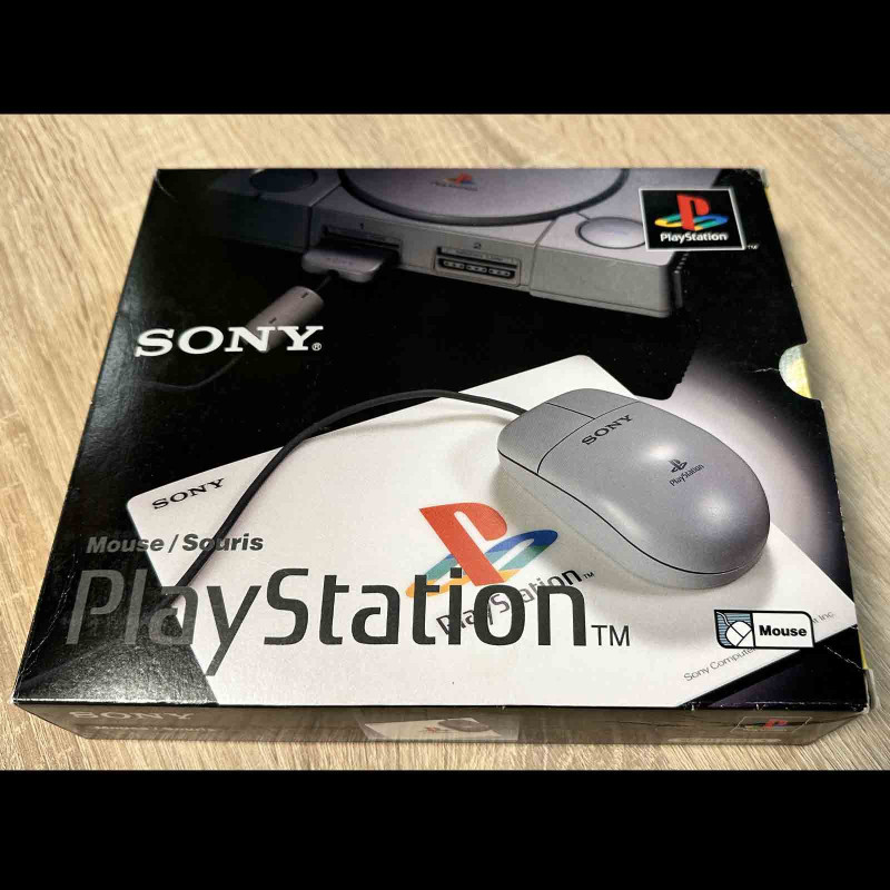 Mouse and Mouse Mat Boxed SCPH-1090 - PS1 Mouse and Mouse Mat Boxed SCPH-1090 - PS1