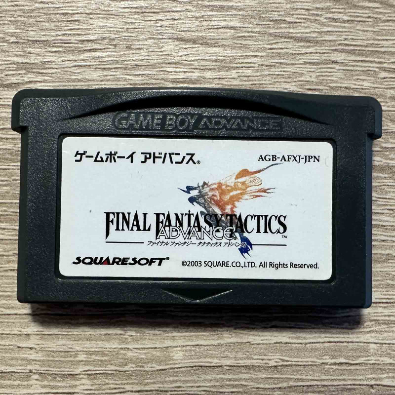 Final Fantasy Tactics Advance AGB-AFXJ-JPN - GBA Cartridge | 8bitera Final Fantasy Tactics Advance AGB-AFXJ-JPN - GBA Cartridge | 8bitera